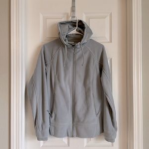 Columbia fleece hooded jacket women’s size small